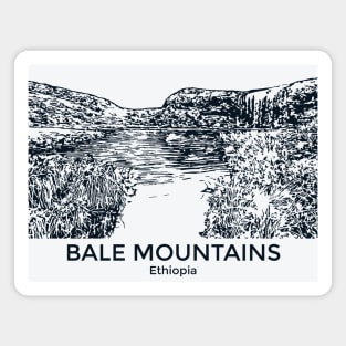 Bale Mountains - Ethiopia Magnet